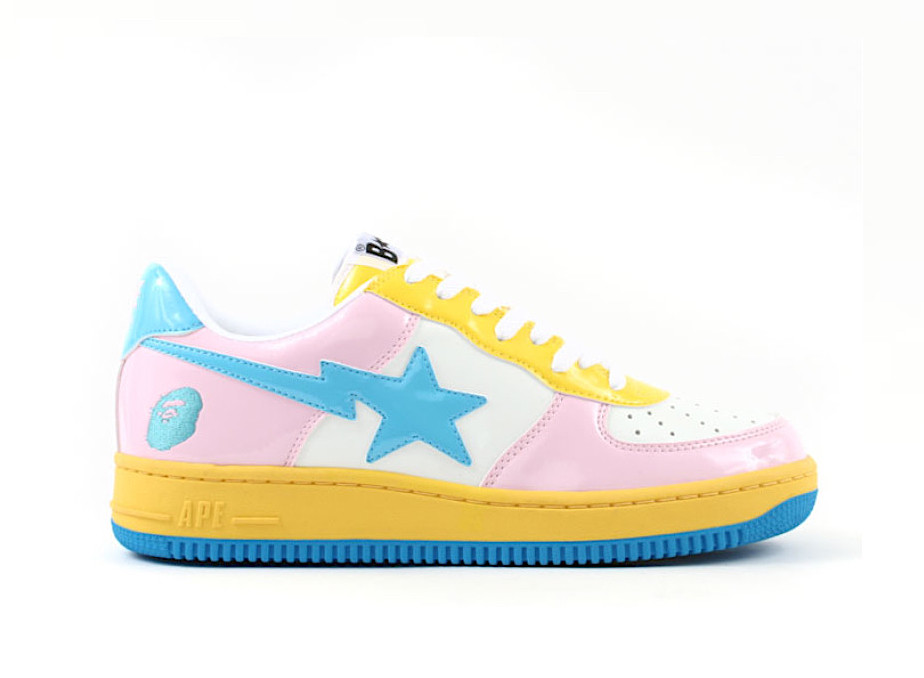 A BATHING APE BAPE BAPESTA COTTON CANDY 